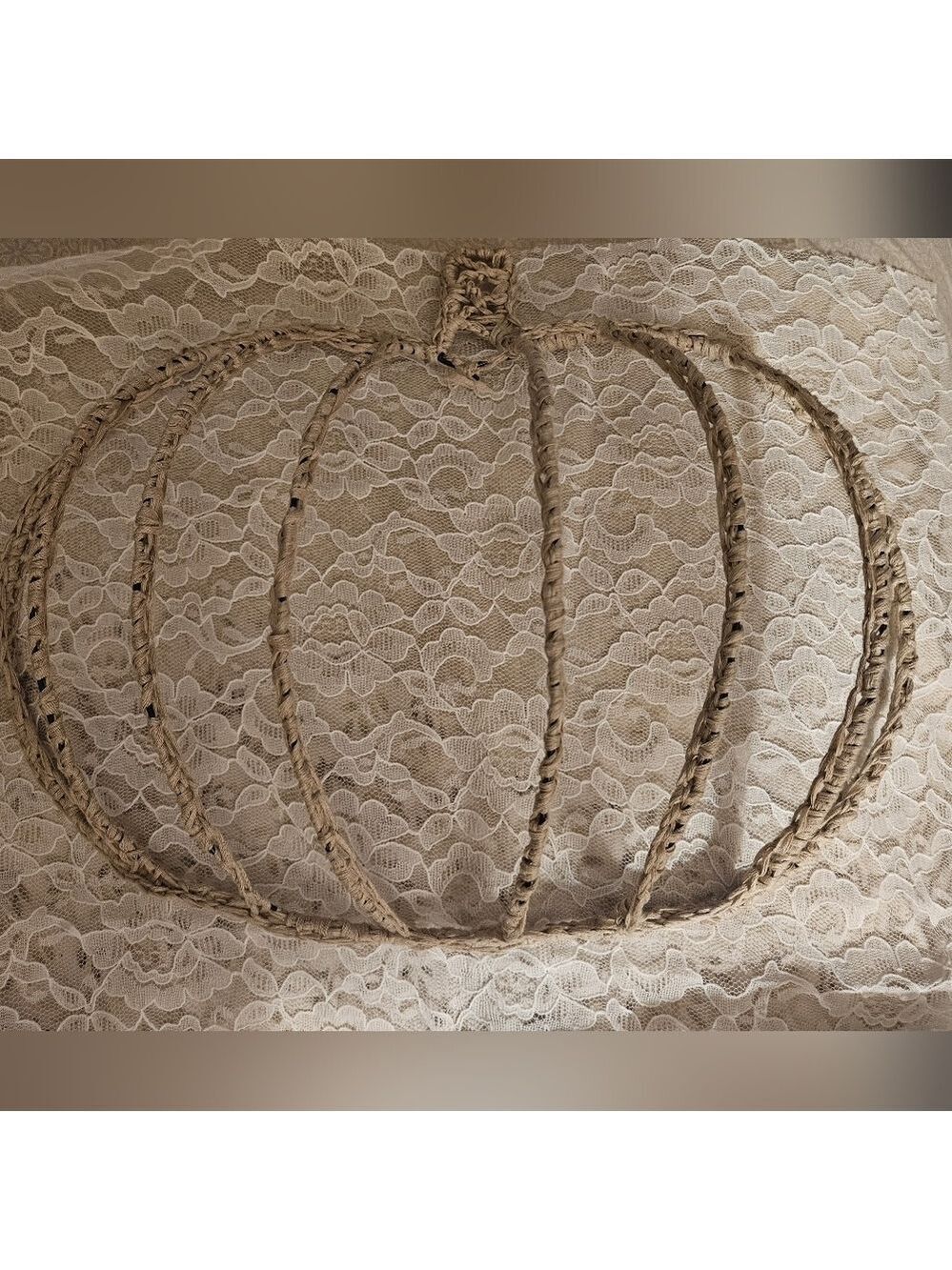 Lace Pumpkin Decor - Picture 15 of 17